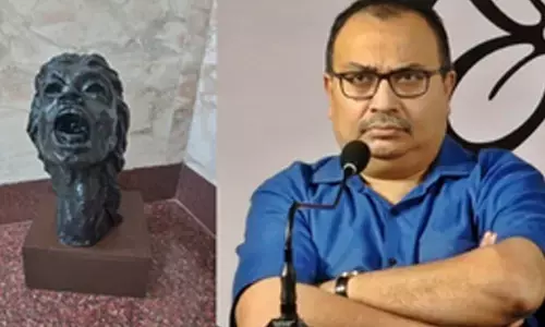 RG Kar protest: ‘Woman in pain’ statue at hospital attracts jibe from Trinamool leader