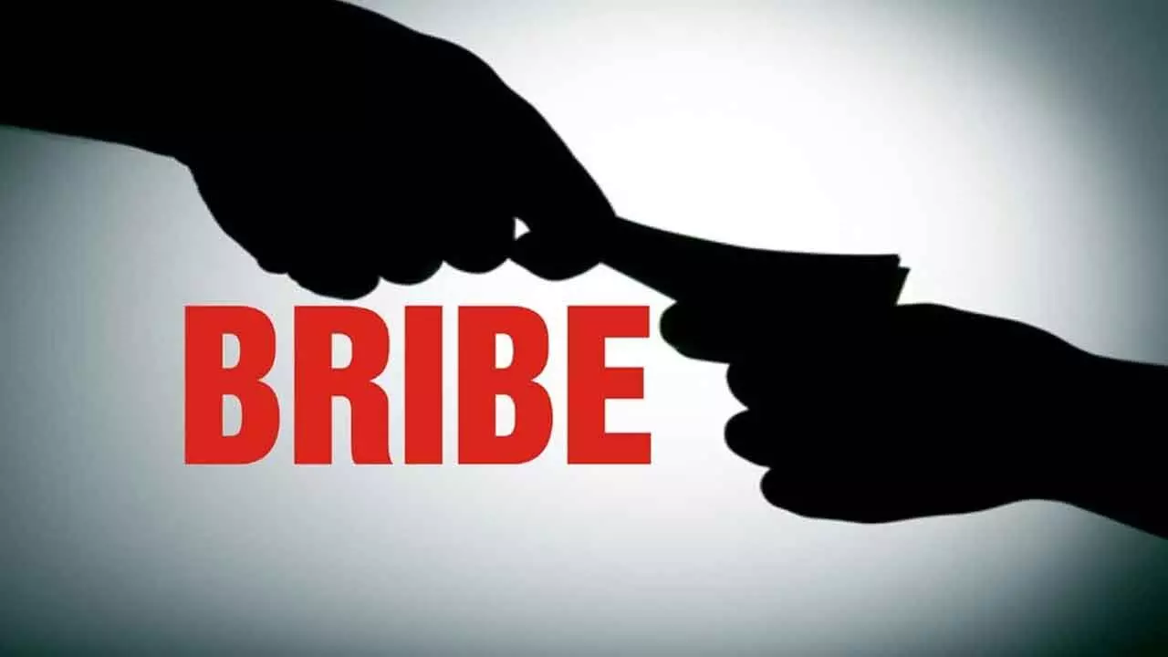 NER engineer arrested for  taking bribe of Rs two lakh