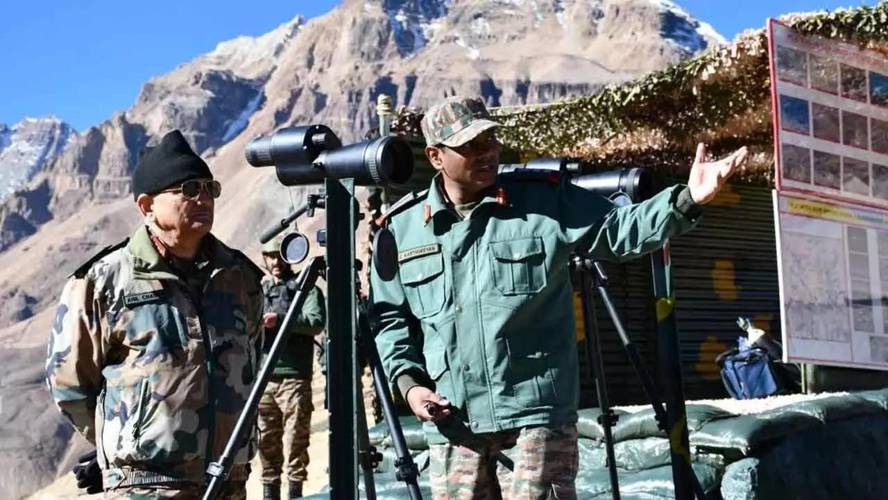 CDS General Anil Chauhan Reviews Indo-China Border Preparedness In Middle Sector