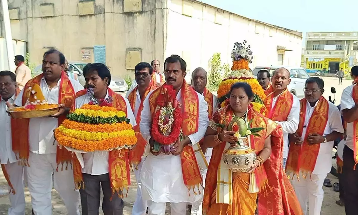 Grand Celebration of Vasavi Mata Shobha Yatra During Sharad Navaratri