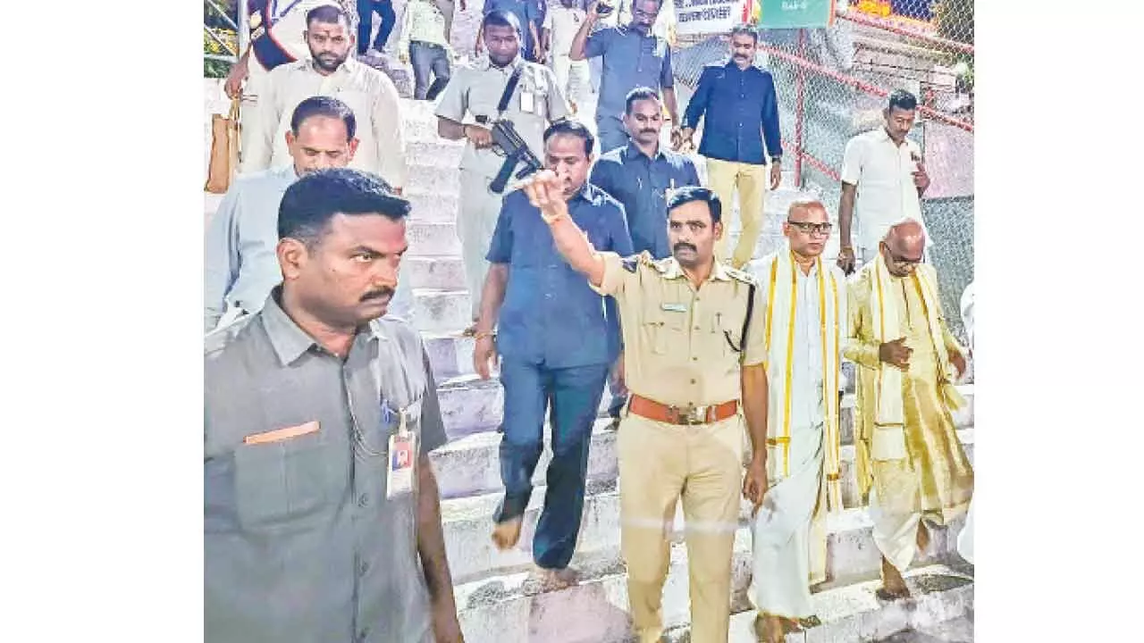 CM to present silk clothes to Lord Venkateswara today; Security beefed up