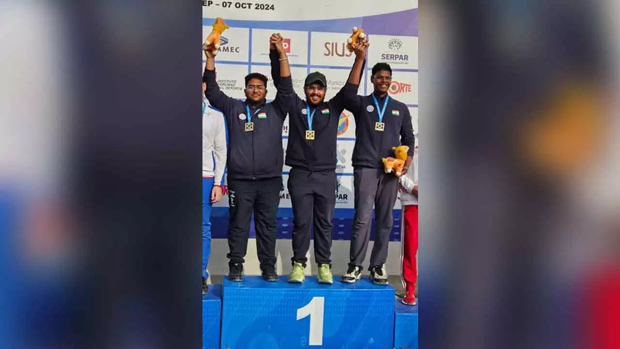 India win 25m rapid-fire pistol team event to clinch 11th gold at Lima Junior Worlds