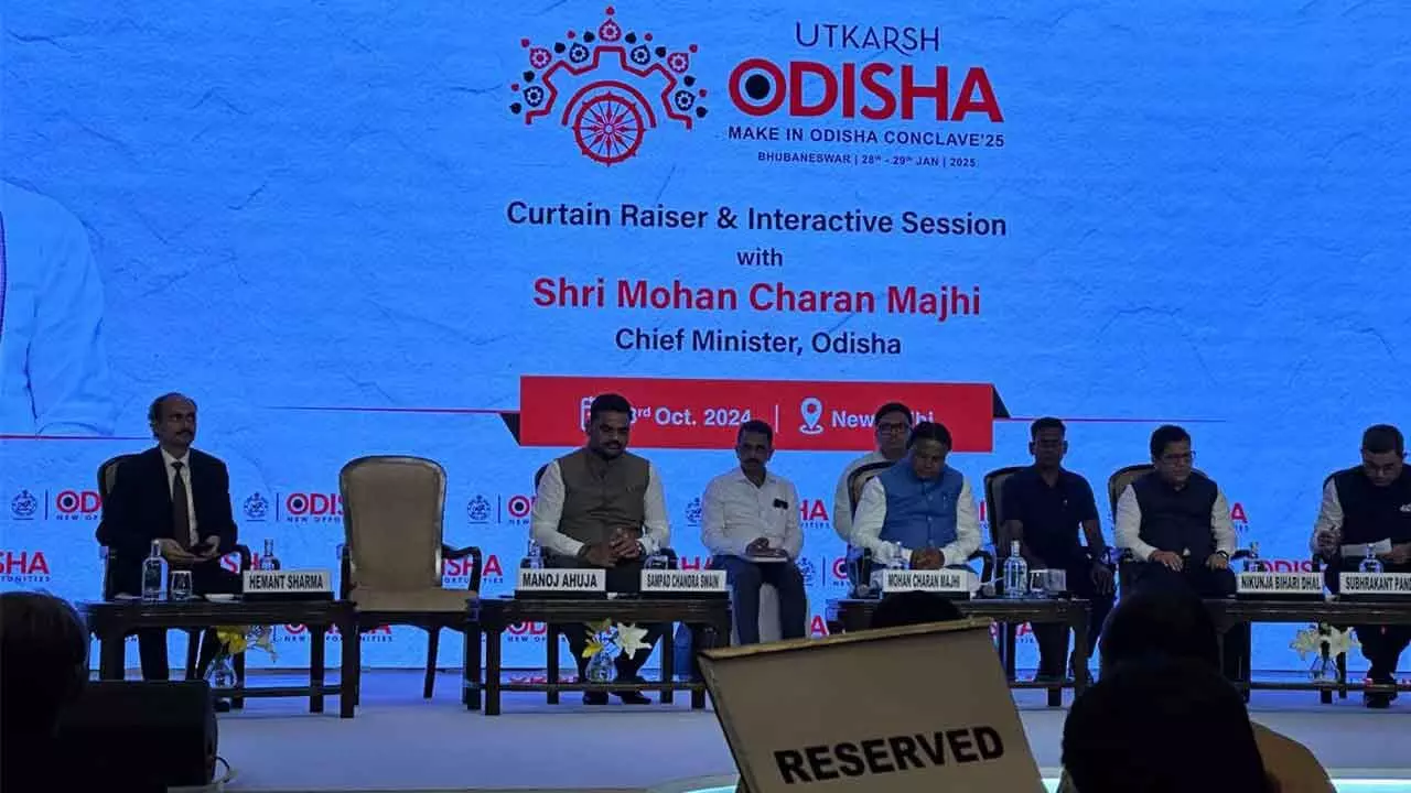 Make in Odisha conclave 25 held in Delhi, CM invites in investors