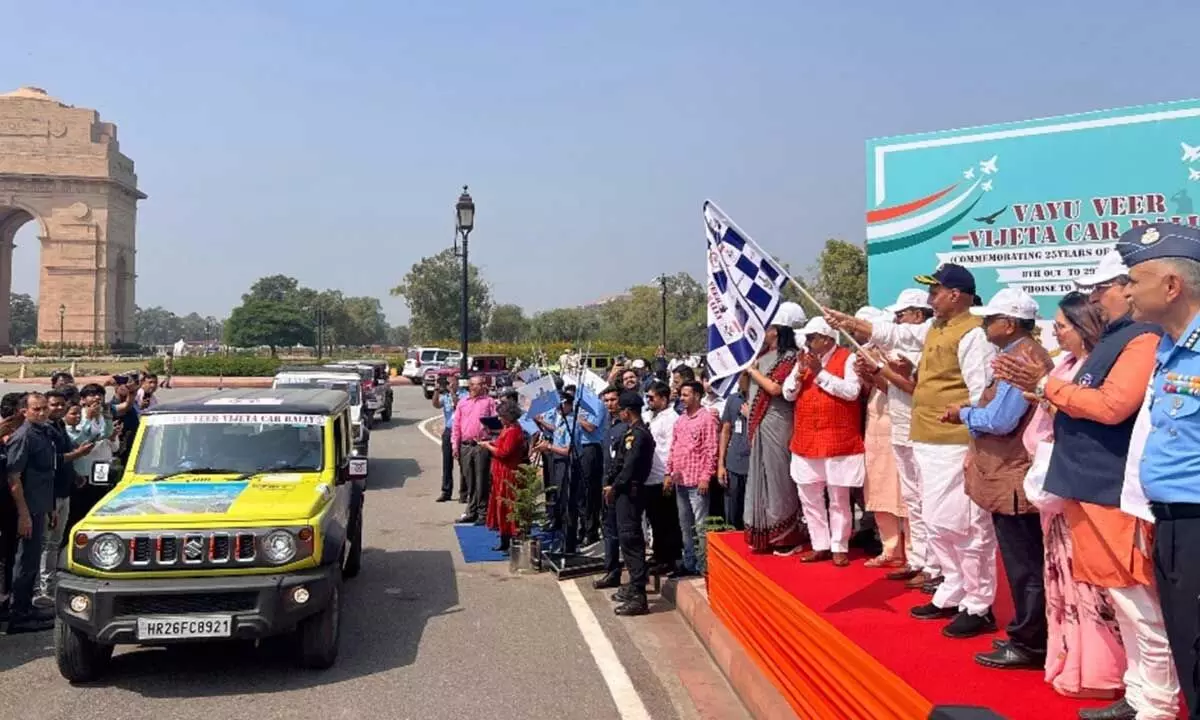 Maruti Suzuki associates with Indian Air Force for the Vayu Veer Vijeta Car Rally To Honour The Courage And Valor Of Fallen Heroes