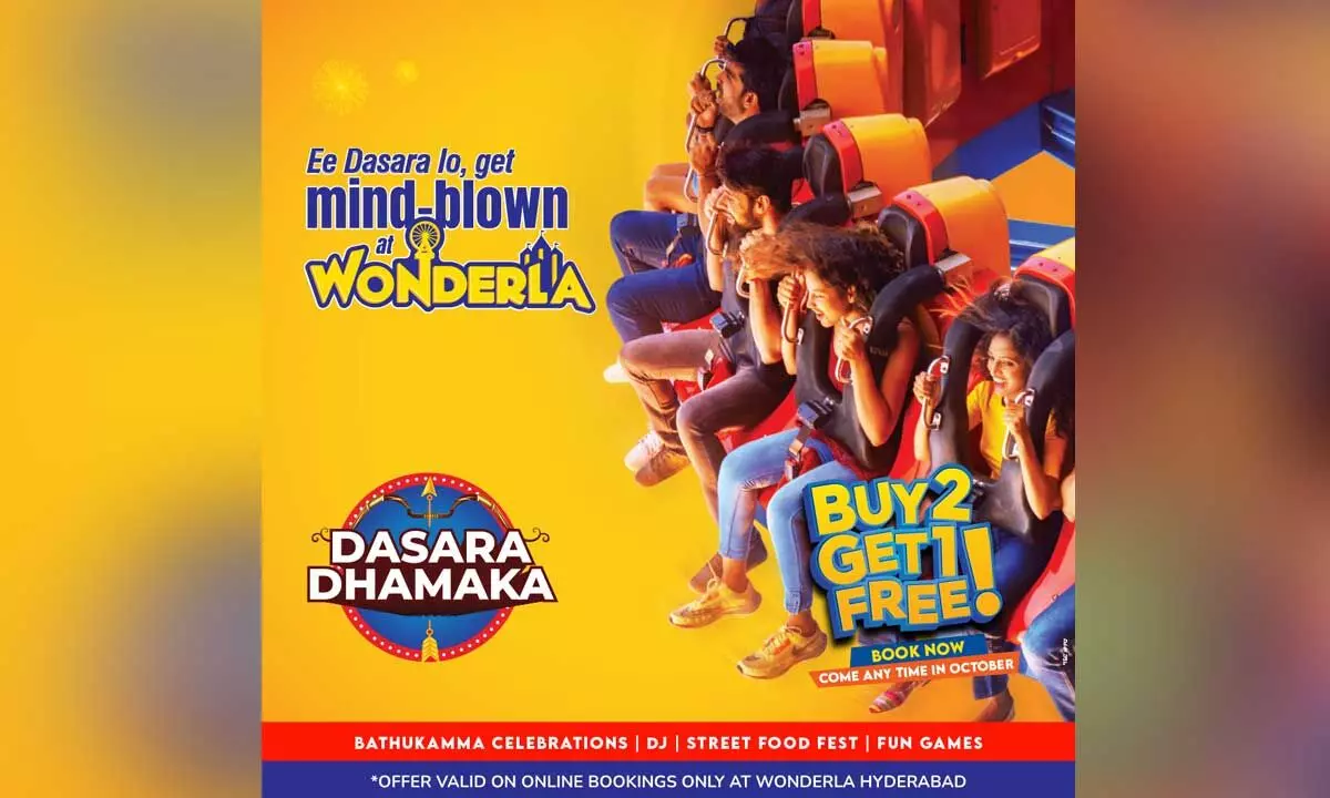 Celebrate the Festive Spirit of Dasara with Exclusive Offers and Exciting Family Experiences at Wonderla Hyderabad!