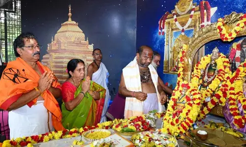 Dasara Mahotsavams commence on a grand note in Srisailam