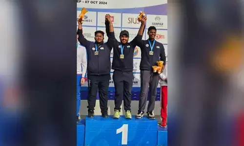 India win 25m rapid-fire pistol team event to clinch 11th gold at Lima Junior Worlds