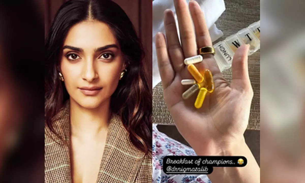 Sonam Kapoor shares a glimpse of her ‘breakfast of champions’