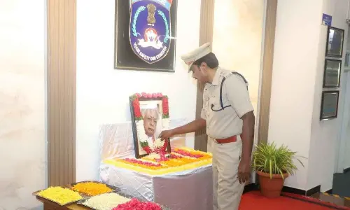 Former Union Minister G. Venkatswamy Jayanthi Celebrated at Cyberabad CPO