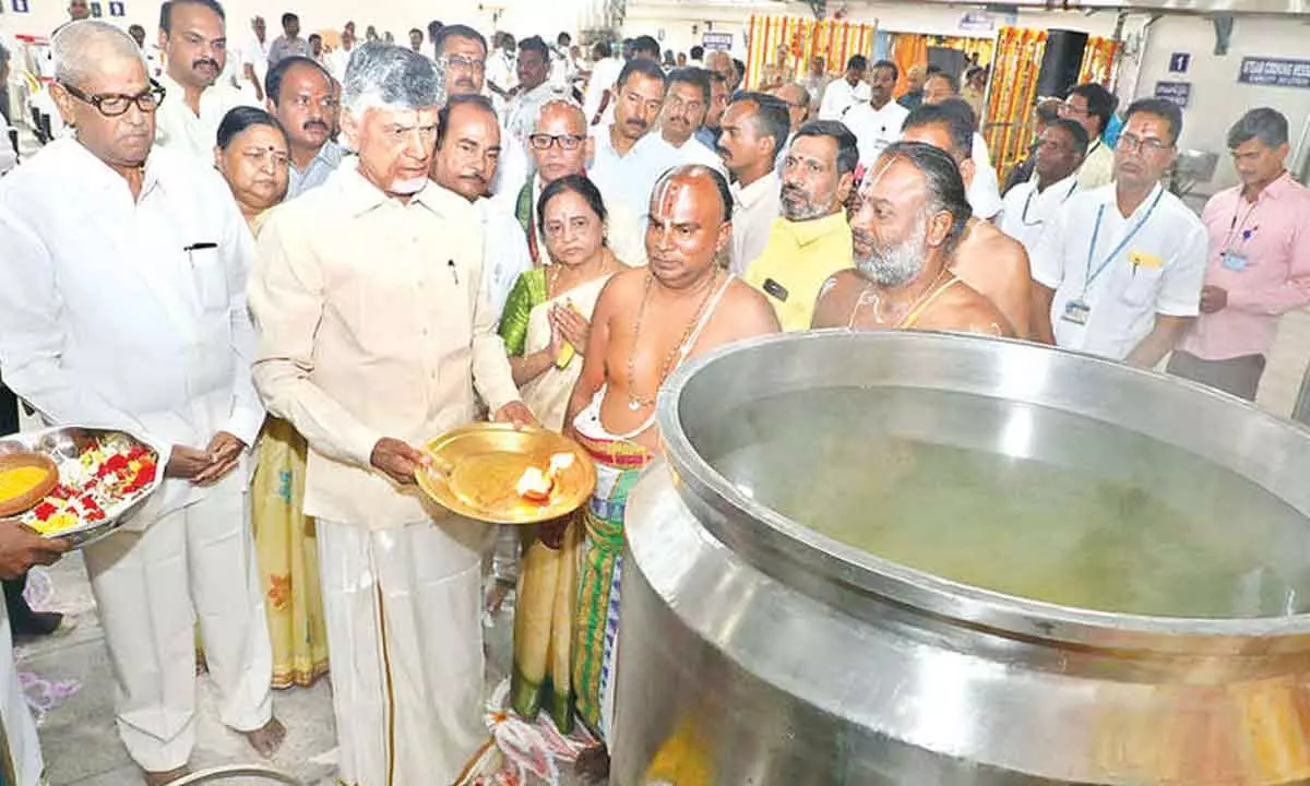 ‘No compromise on Srivari Prasadam’