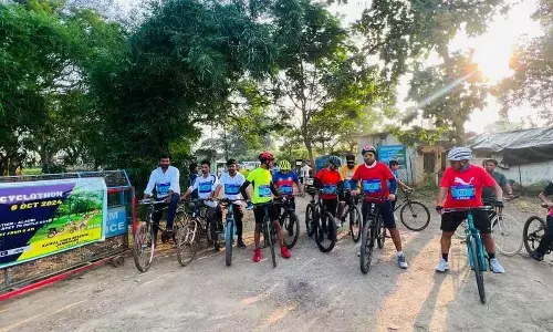Cyclothon held at tiger reserve