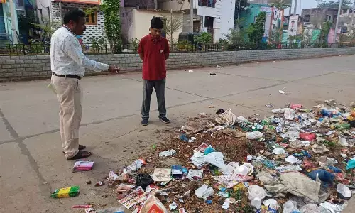 Kadapa Municipal Corporation Commissioner Inspects Sanitation and Vehicle Depot Operations