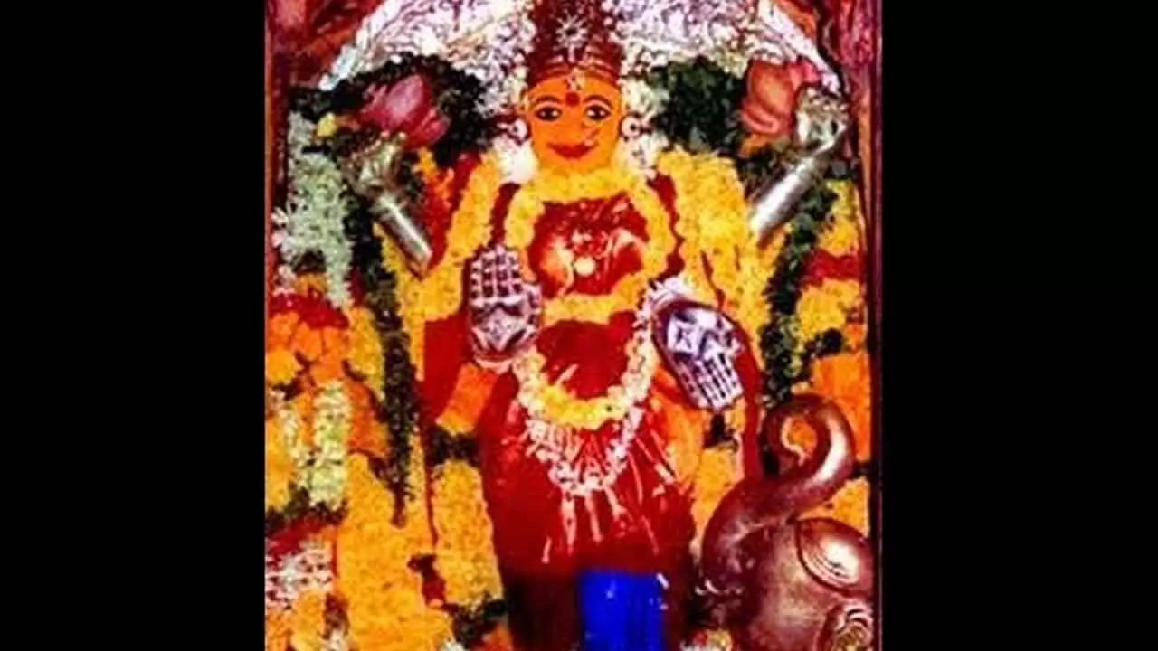 Indrakeeladri navaratri celebrations: Goddess Durga appears as Mahalakshmi on sixth day