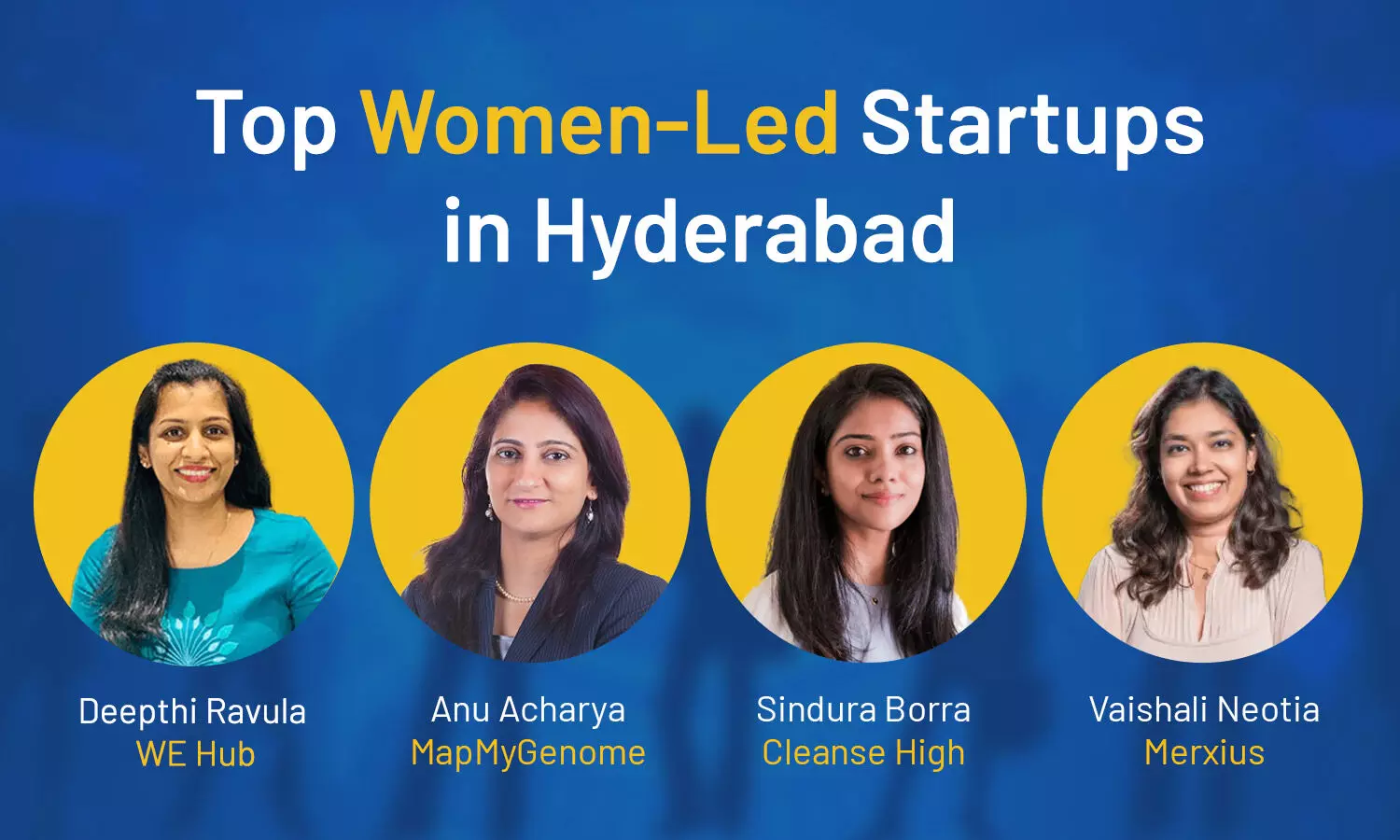 Top Women-Led Startups in Hyderabad