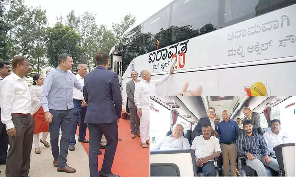 Airavat Club Class 2.0: New Volvo bus by KSRTC