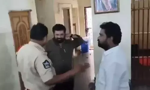 Ex-MP Nandigam arrested again Ex-MP Nandigam arrested again