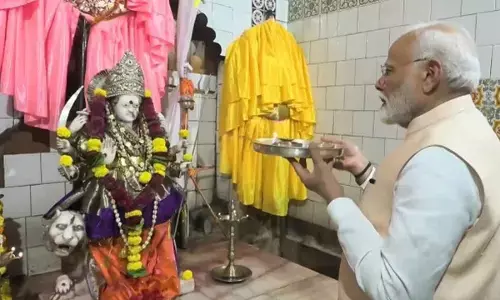 PM pens garba song Aavati Kalay to honour Goddess Durga