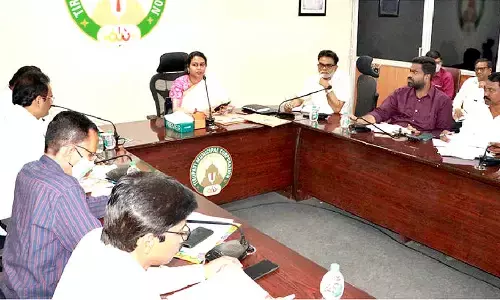 Commissioner reviews pending development works