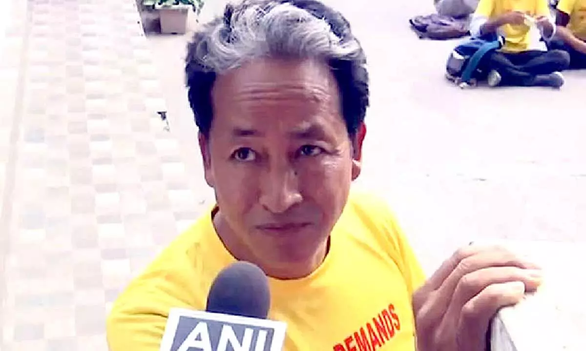 Wangchuk continues indefinite hunger strike