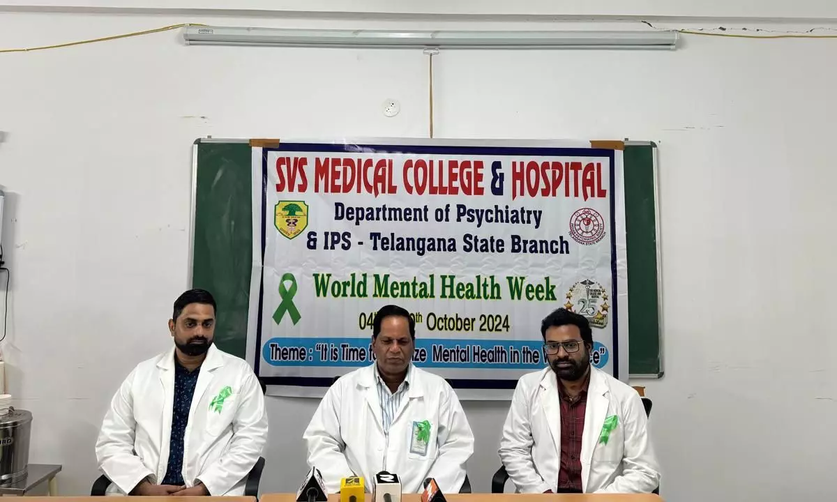 SVS Medical College highlights need for ‘mental health days’