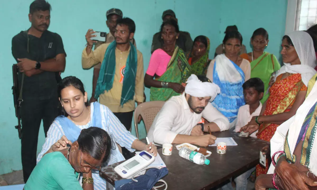 Mega free medical camp for tribals held