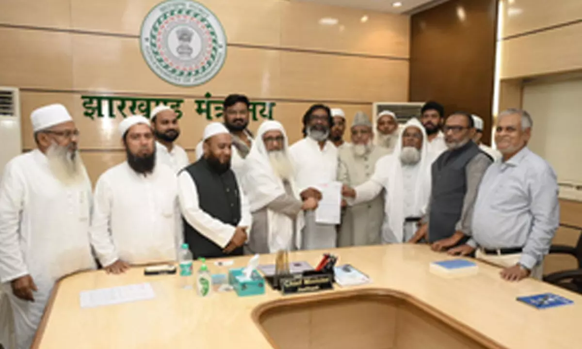 AIMPLB delegation meets J’khand CM, seeks support on Waqf Amendment bill