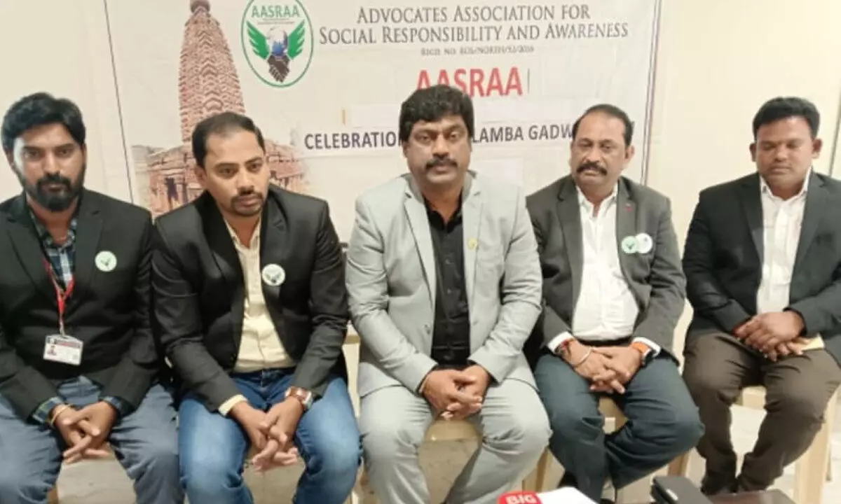 ASHRA Gadwal District Committee Appointments Announced: Ramu Bharath Takes Charge as District President