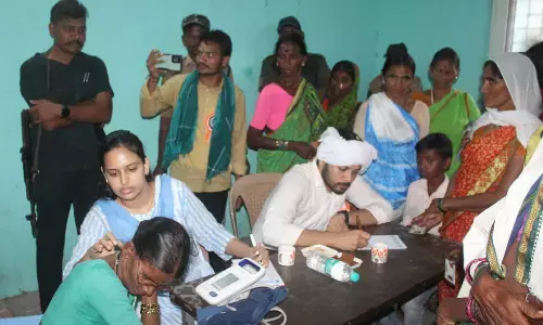 Mega free medical camp for tribals held