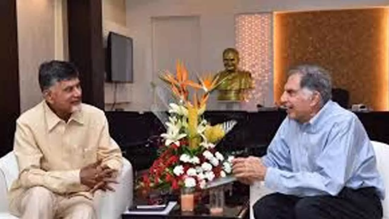 AP CM Chandrababu condoles on the Passing of Ratan Tata