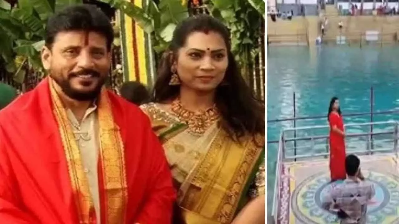 Tirumala police filed case against Divvela Madhuri