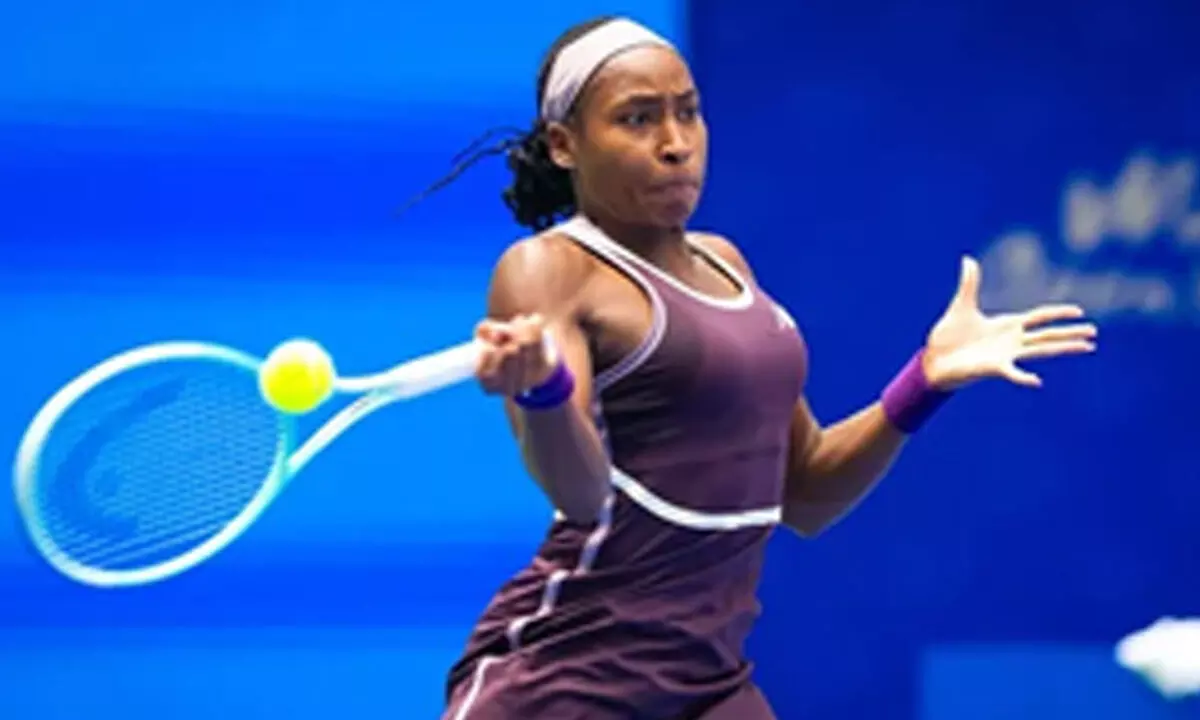 Gauff earns 50th win of season, reaches Wuhan semifinals