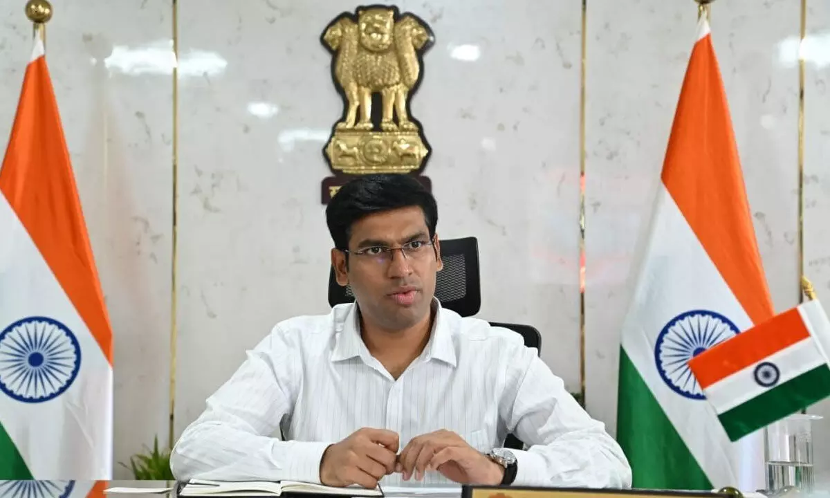 District Collector Dr S Venkateswar