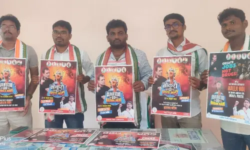 Indian Youth Congress Launches Naukri Do, Nasha Nahi Campaign in Kadapa