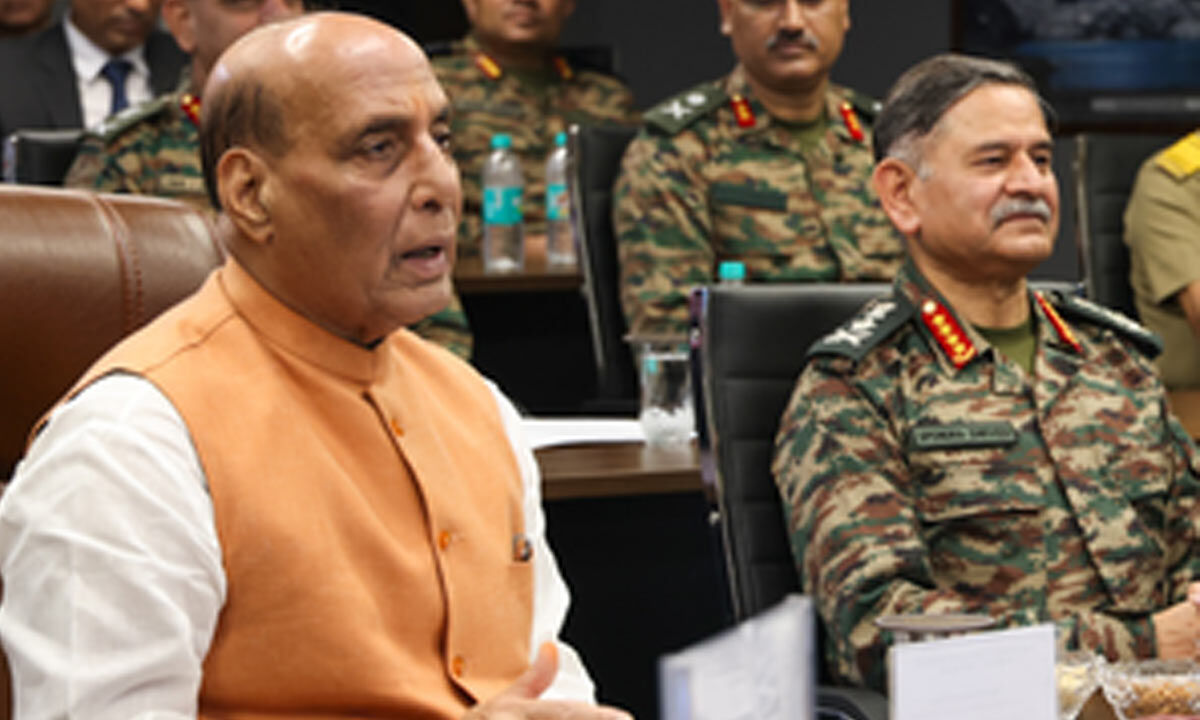 Bridge in J&K's Gurez among 75 BRO projects inaugurated by Rajnath Singh