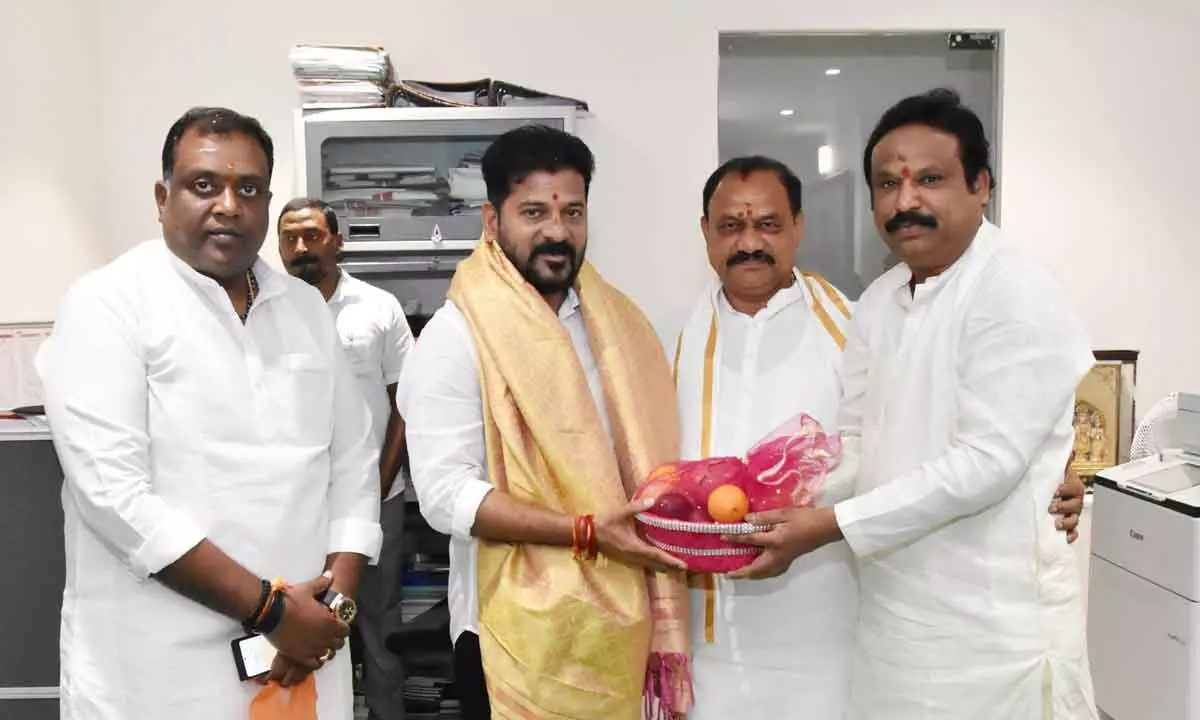 Secunderabad Cantonment MLA Ganesh extends wishes to CM Revanth Reddy and TPCC president