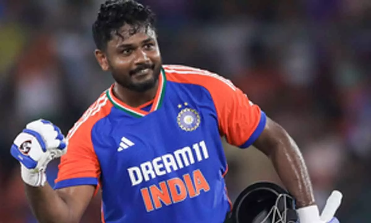 3rd T20I: Samson’s ton; Suryakumar’s 75 take India to highest-ever score of 297/6