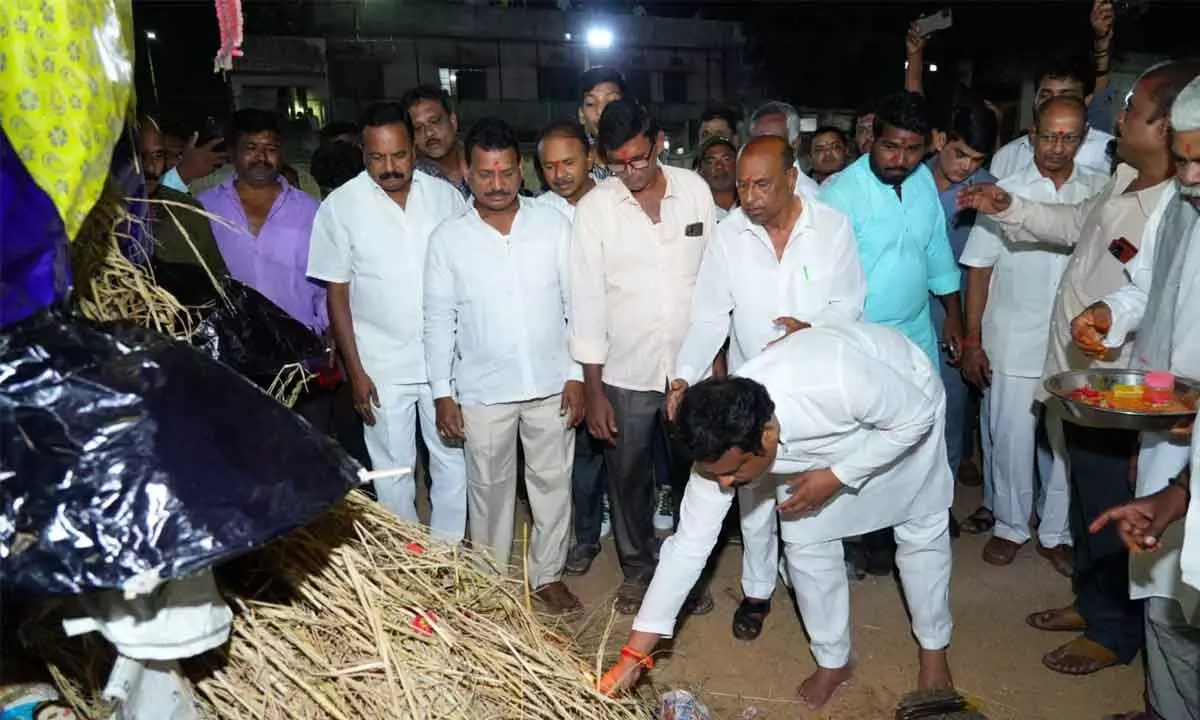 Dussehra Celebrations Held at Boinpally Cantonment