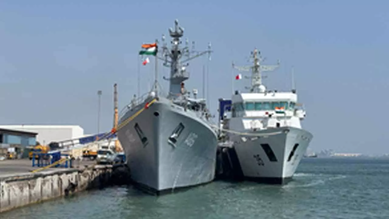 Indian Navy’s training squadrons reach Bahrain & UAE