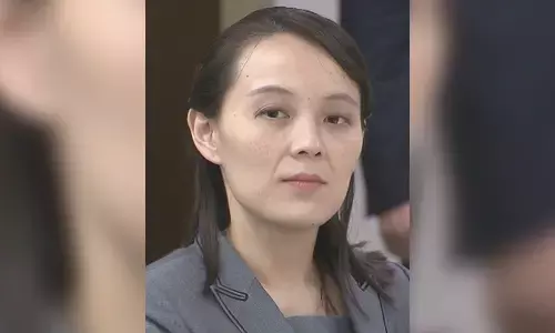 N. Korean leaders sister warns of horrible disaster if S. Korean drones found again