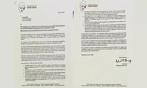 Mallikarjun Kharges son gives up ownership of land amid MUDA row