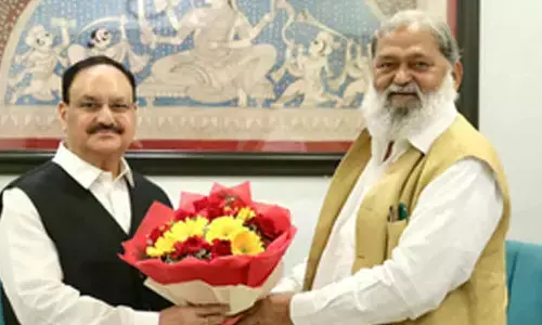Anil Vij meets JP Nadda as BJP prepares for govt formation in Haryana