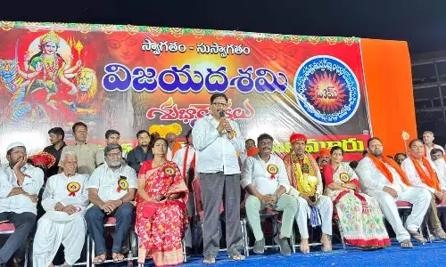 MLA Yennam participates in Shobha Yatra