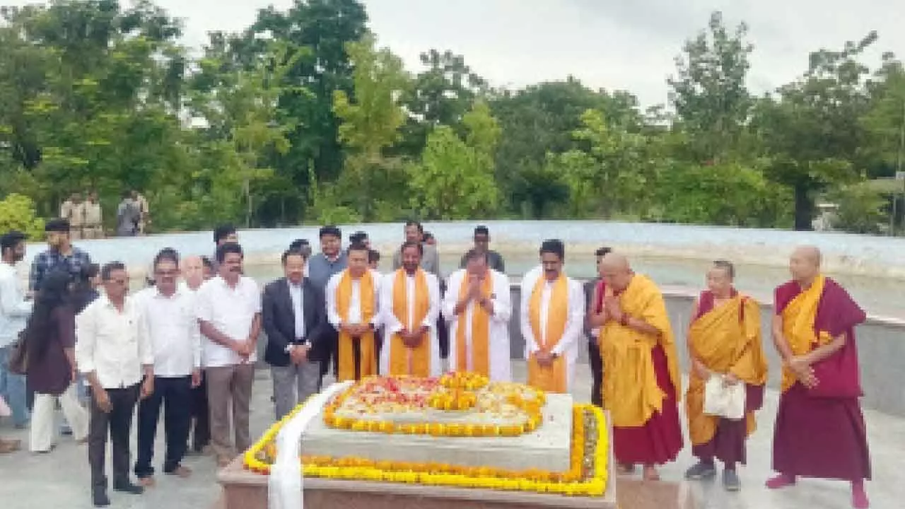 Nagarjuna Sagar: Grand Dhamma Vijaya celebrations held