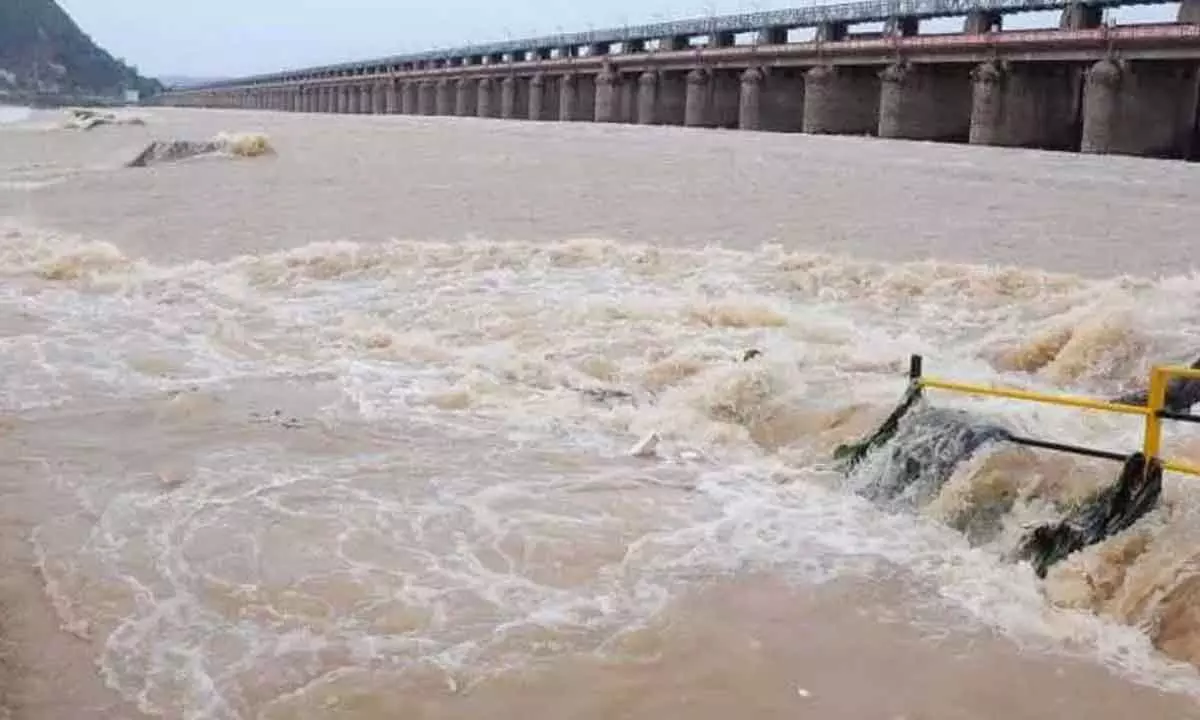 Inflow to Krishna river increases amid rains in the state