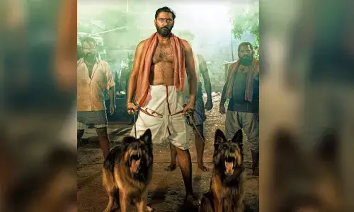 Ajay powerful look from ‘Pottel’ unveiled