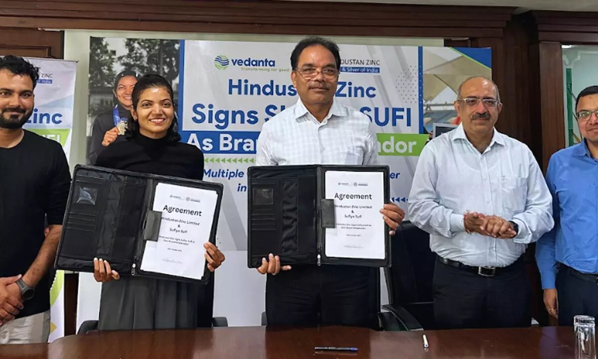 Hindustan Zinc signs on Ultra-Runner Sufiya Sufi as Brand Ambassador