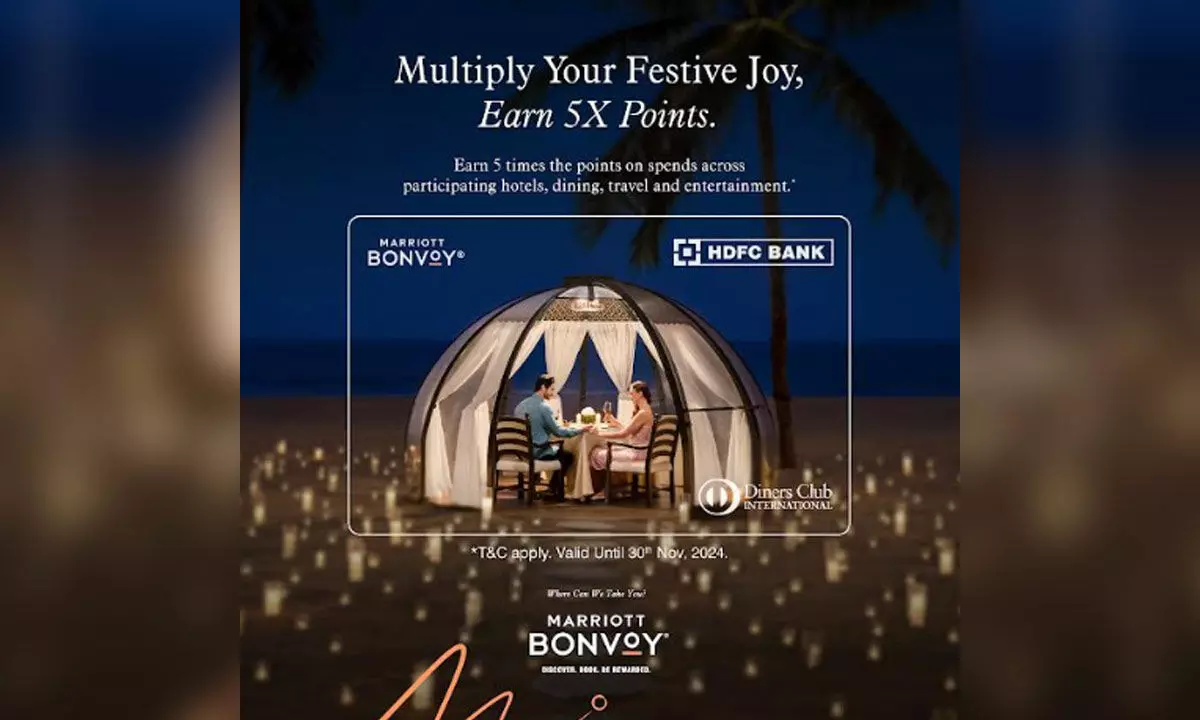 Double the Joy! Marriott Bonvoy® HDFC Bank Credit Card Unveils Festive Offers with Exciting Double Points Rewards