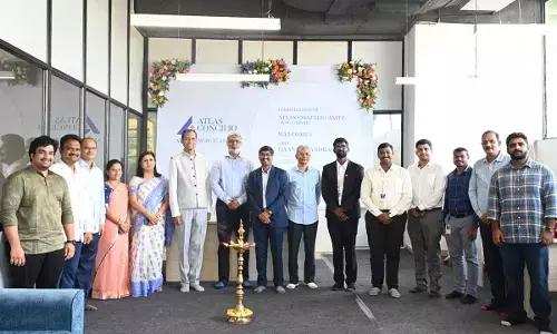 Union Minister of State for the Ministry of Skill Development and Entrepreneurship Jayant Chaudhary at the inaugural of Atlas Concilio at AMTZ in Visakhapatnam on Tuesday