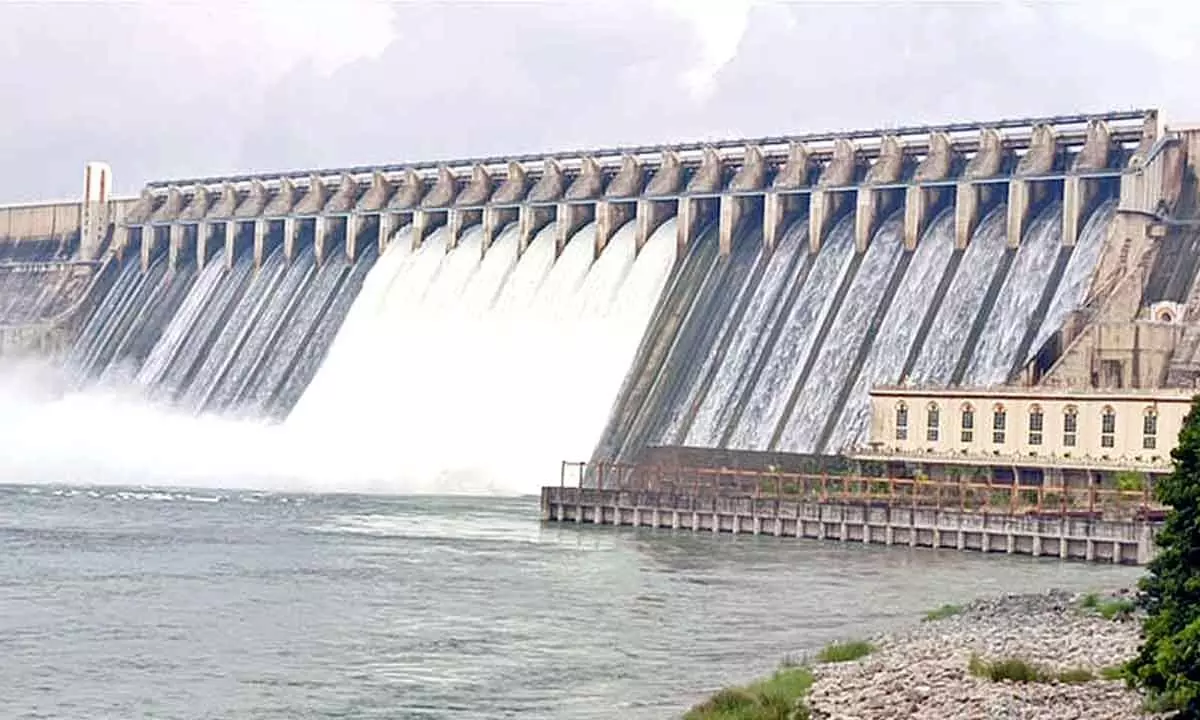 Nagarjuna Sagar gets 76,555 cusecs floodwater