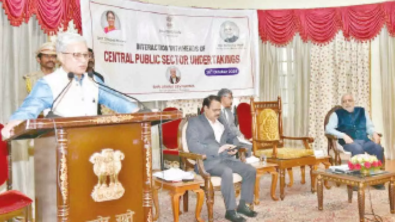 Governor wants PSUs to help uplift poor with CSR initiatives